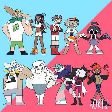 pokemon gym leaders porn